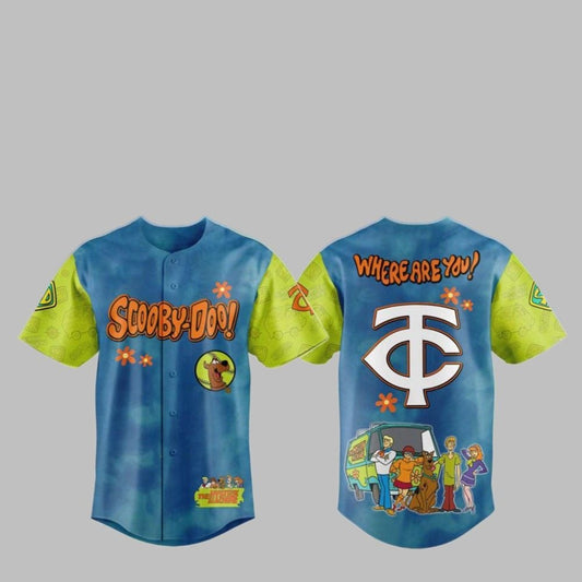 2025 Twins Scooby-Doo Baseball Jersey - Grishko.com