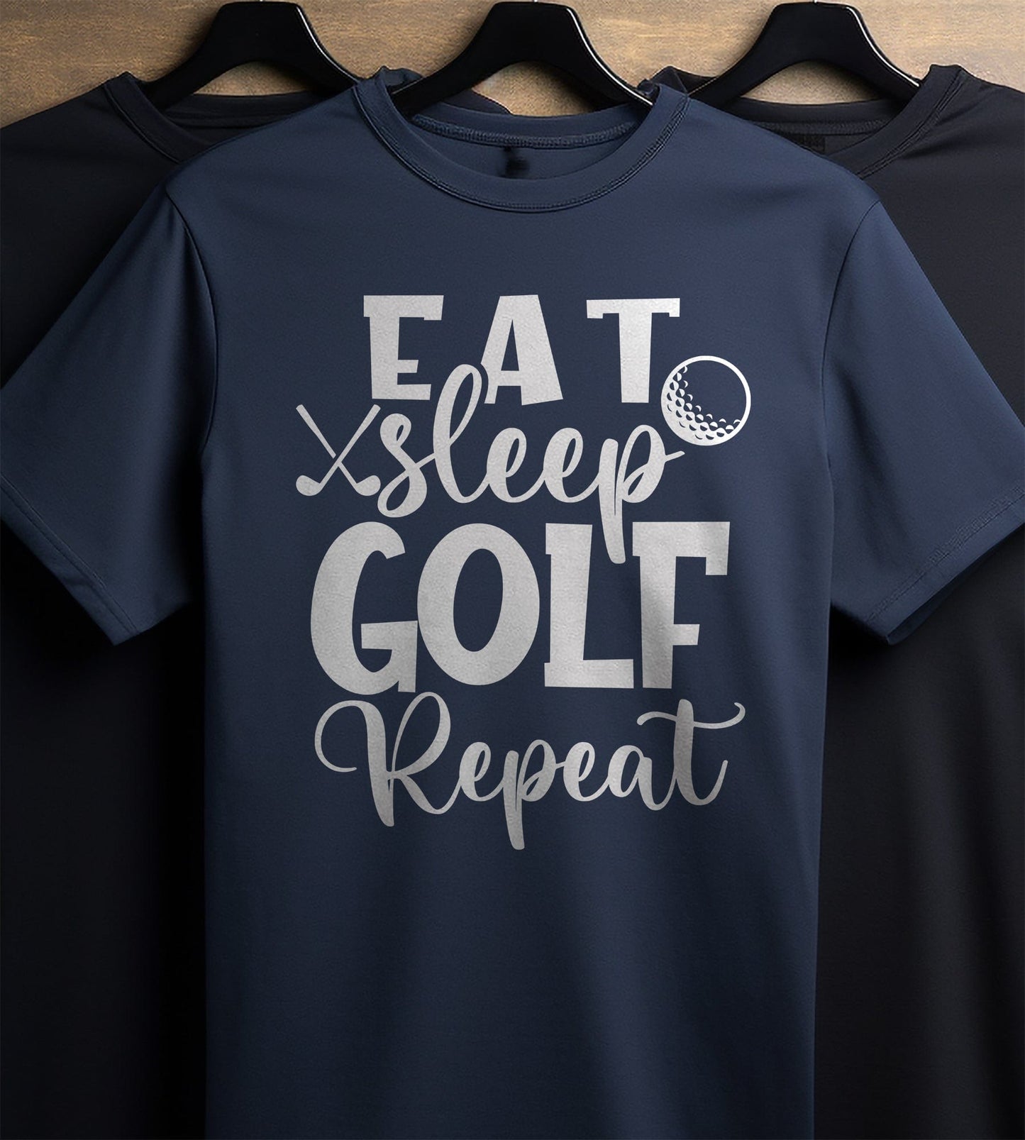 Golf-100 T-shirt: Eat, Sleep, Golf,