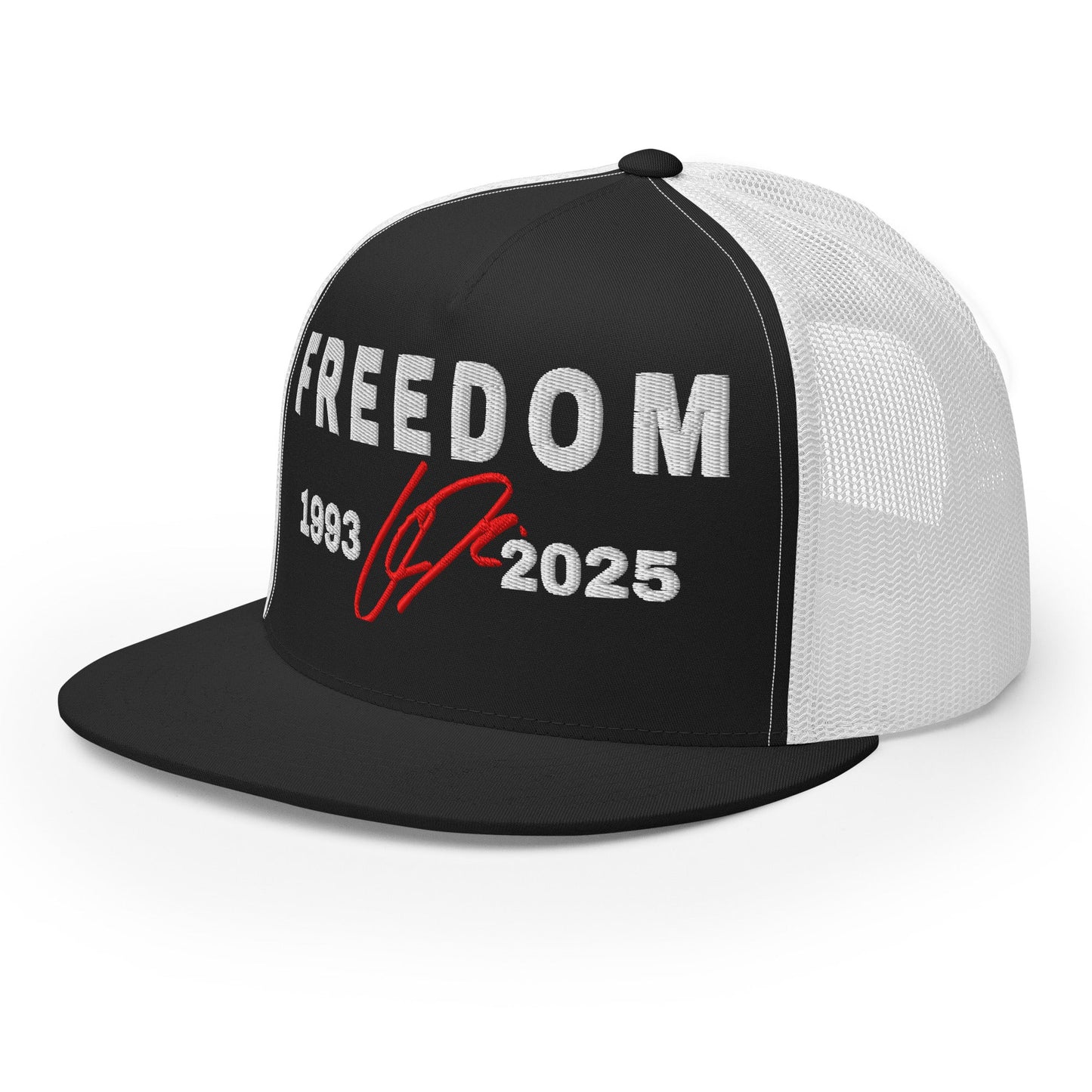 Freedom Charlie Kirk 1993-2025 Trucker Hat