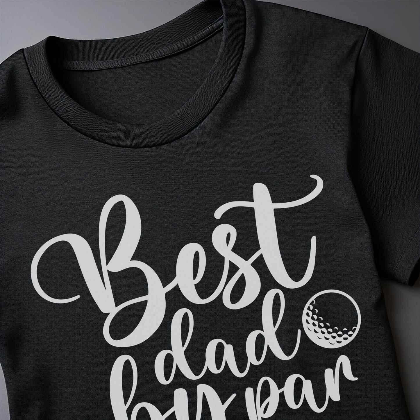 Golf-89 Dad Joke T-Shirt Best Dad By Par