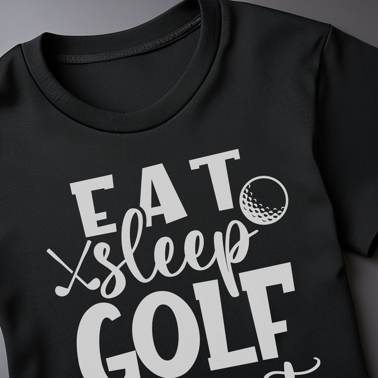 Golf-100 T-shirt: Eat, Sleep, Golf,