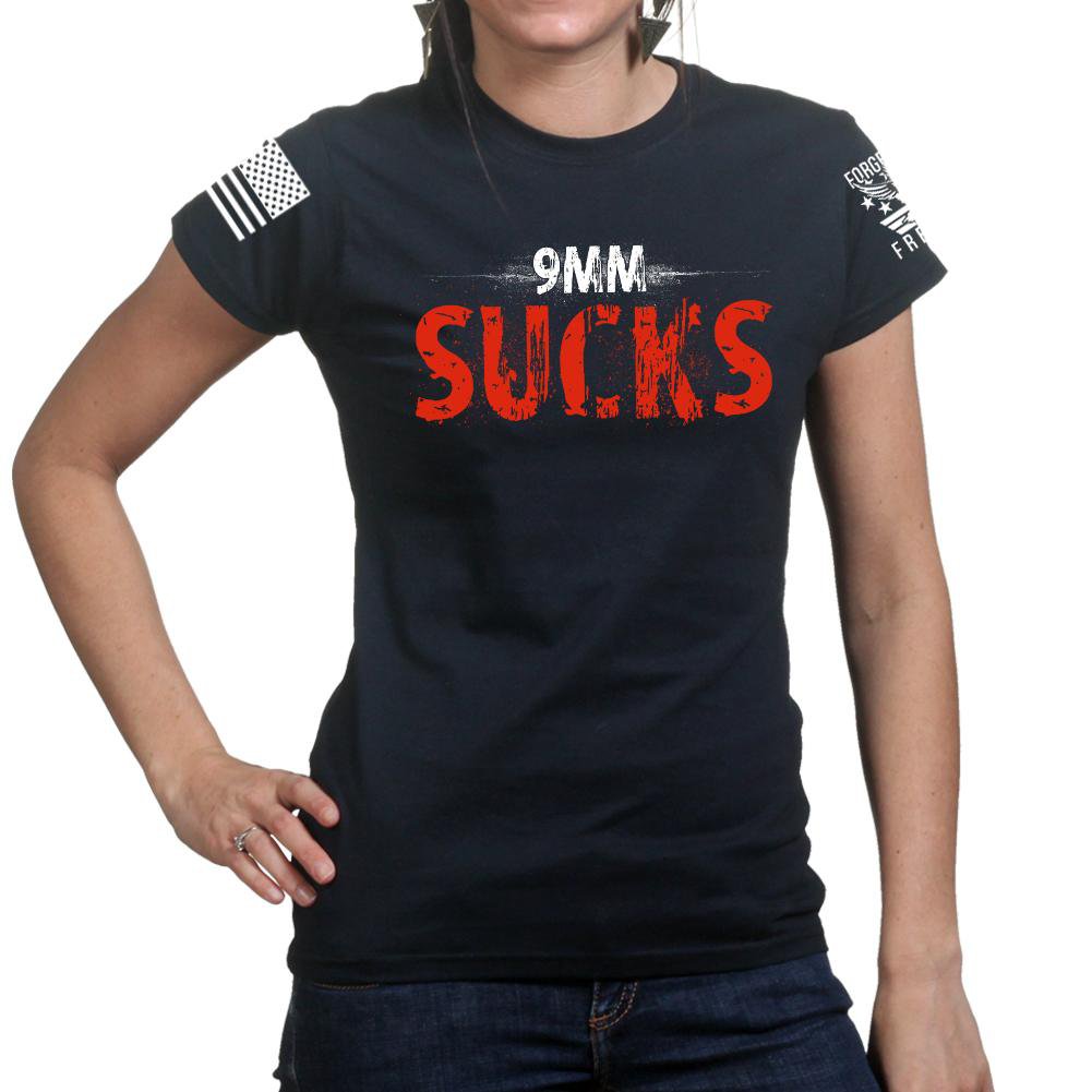 9mm Sucks Ladies T-shirt Style001