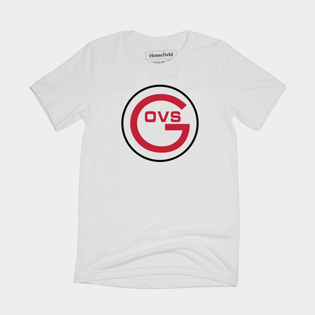 Vintage AP Governors White Tee Style001