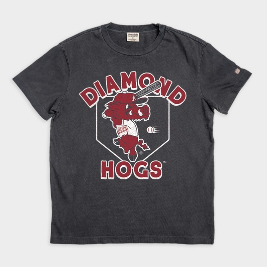 Arkansas Diamond Hogs Vintage Heavyweight Tee