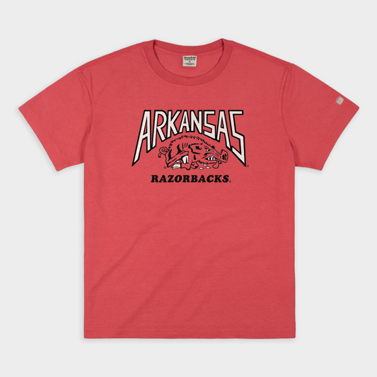 Vintage Arkansas Slobbering Hog Heavyweight Tee Style001