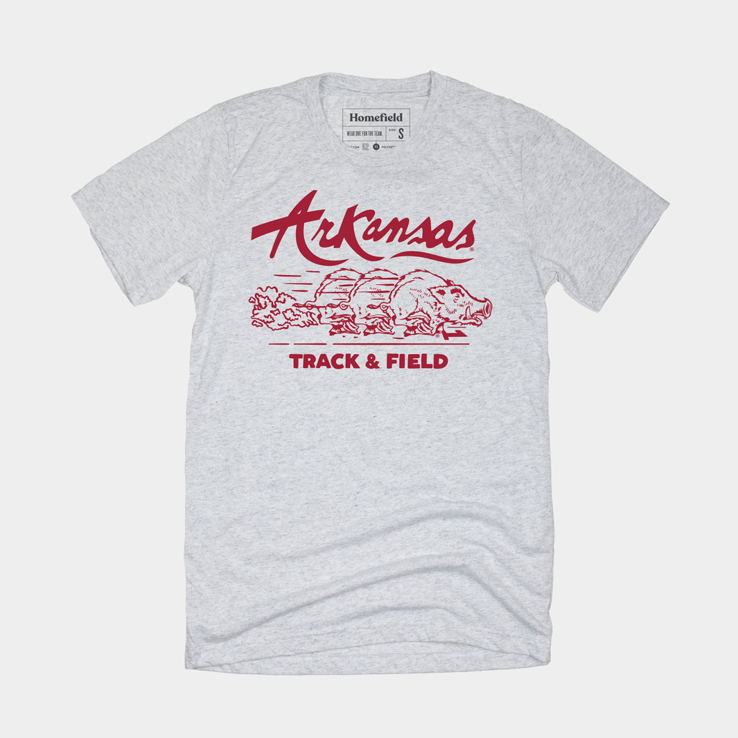 Vintage Arkansas Track and Field Shirt Style001