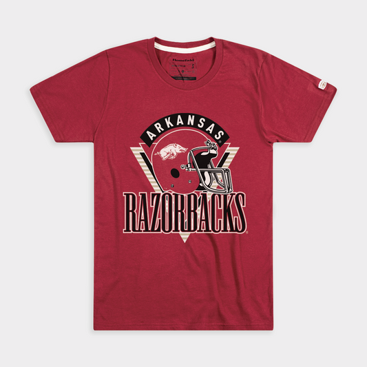 Vintage Arkansas Razorbacks Football Tee Style001