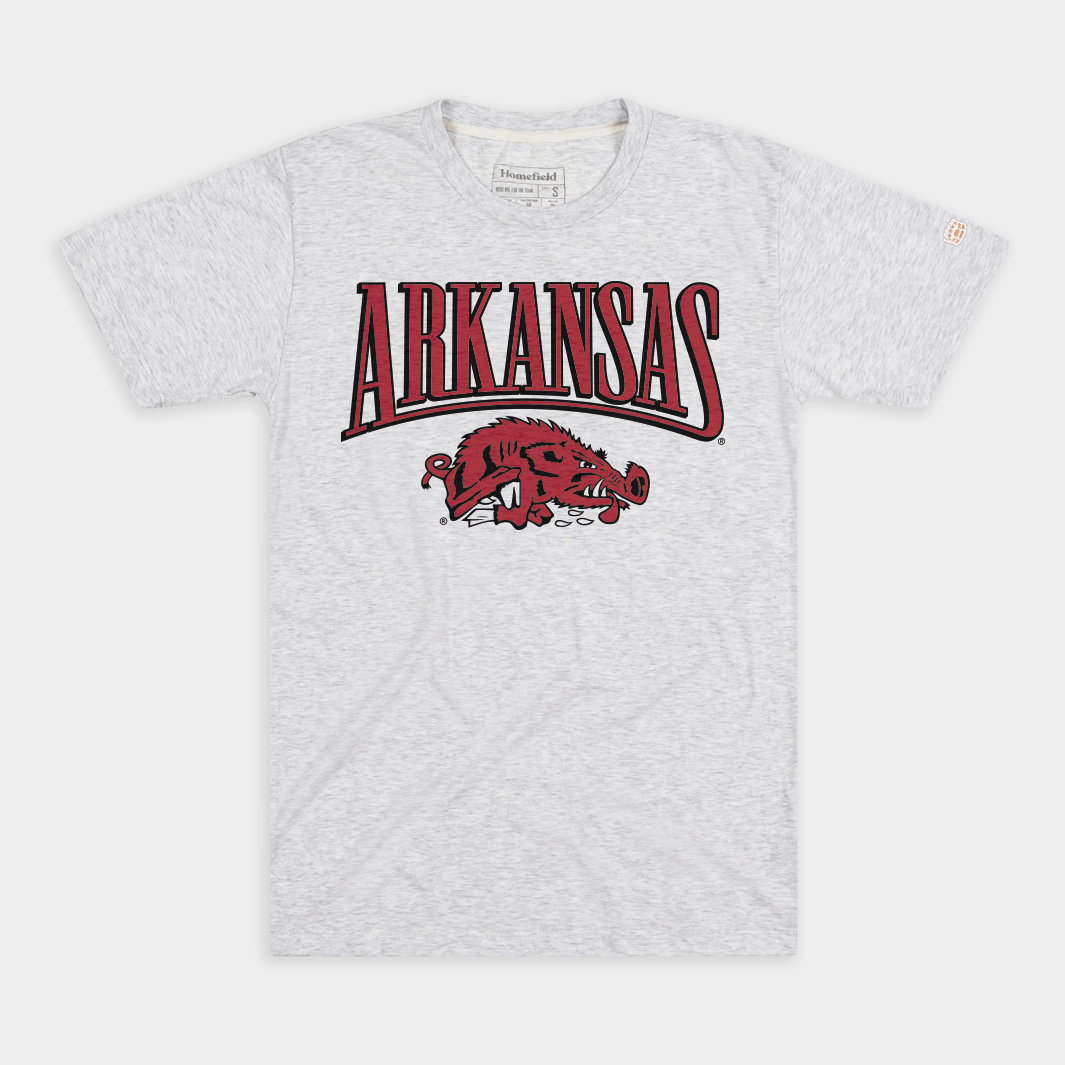Arkansas Razorbacks Vintage Logo Tee