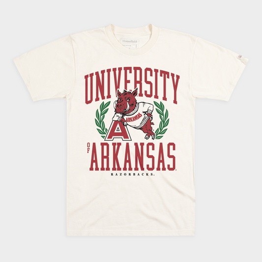 Arkansas Razorbacks Vintage 1958 Logo Tee Style001