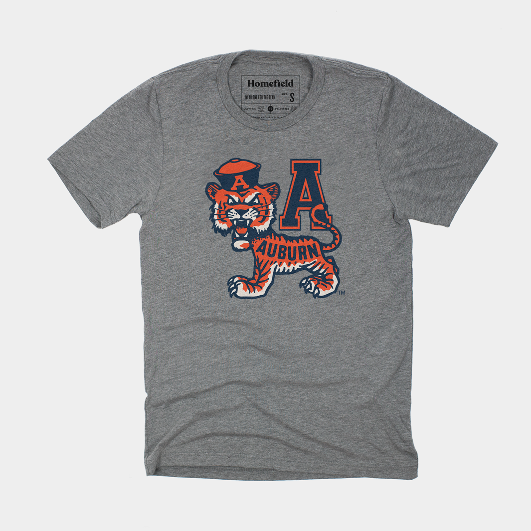 Vintage Auburn Tigers Classic Logo Tee Style001