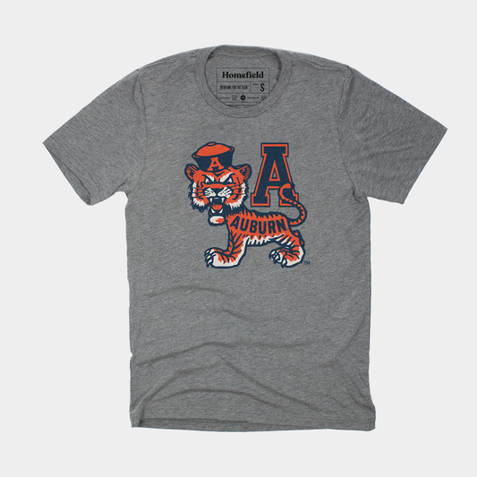 Vintage Auburn Tigers Classic Logo Tee Style001