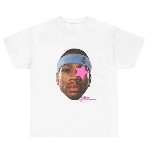 Allen Iverson Vintage Tee Shirt, Sweatshirt, Hoodie Size S- 3XL,Gift For Women Top Womenswear Underwear Humen, Underwear Tshirt Lady Streetwear Human Shortsleeve Shoe Comfort T-Shirt