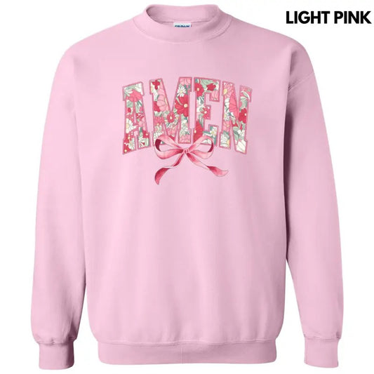 Amen Floral Coquette Sweatshirt