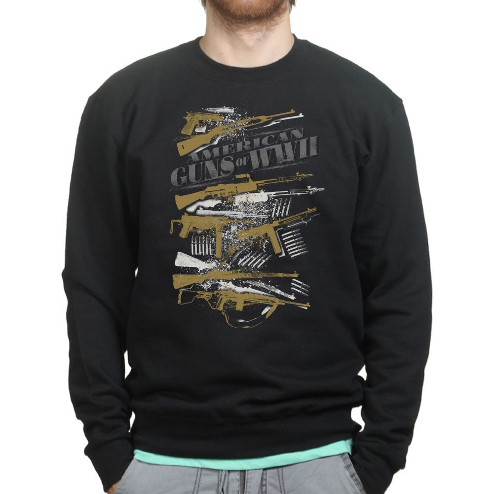 American Guns of WWII Sweatshirt