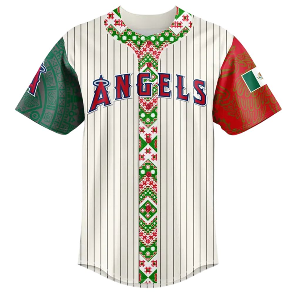 Angels 2025 Mexican Heritage Night Jersey - Grishko.com
