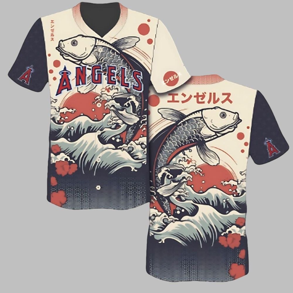 Angels Japanese Heritage Night Baseball Jersey 2025 Giveaway - Grishko.com