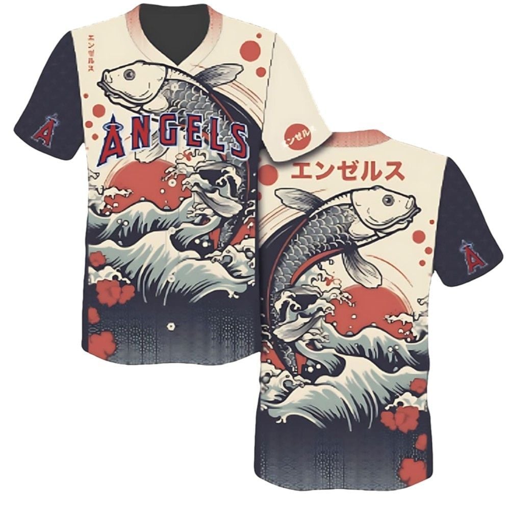 Angels Japanese Heritage Night Baseball Jersey 2025 Giveaway - Grishko.com