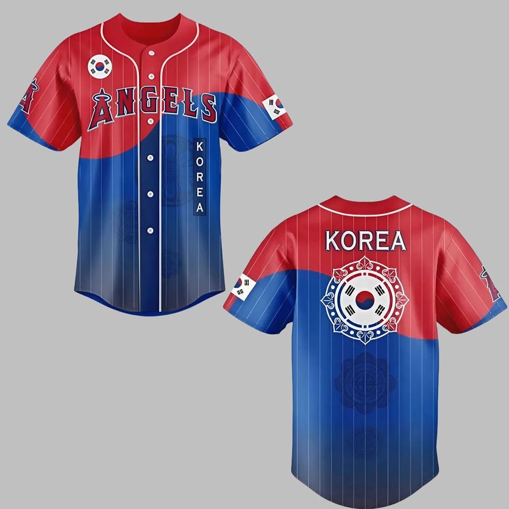 Angels Korean Heritage Night Jersey 2025 Giveaway - Grishko.com