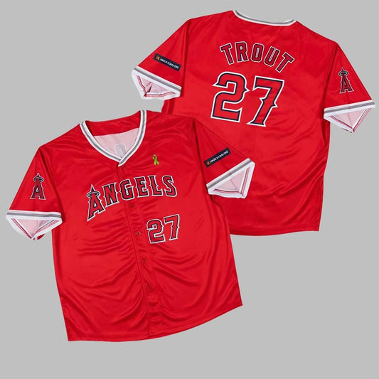 Angels Mike Trout Youth Jersey Giveaway 2025 - Grishko.com