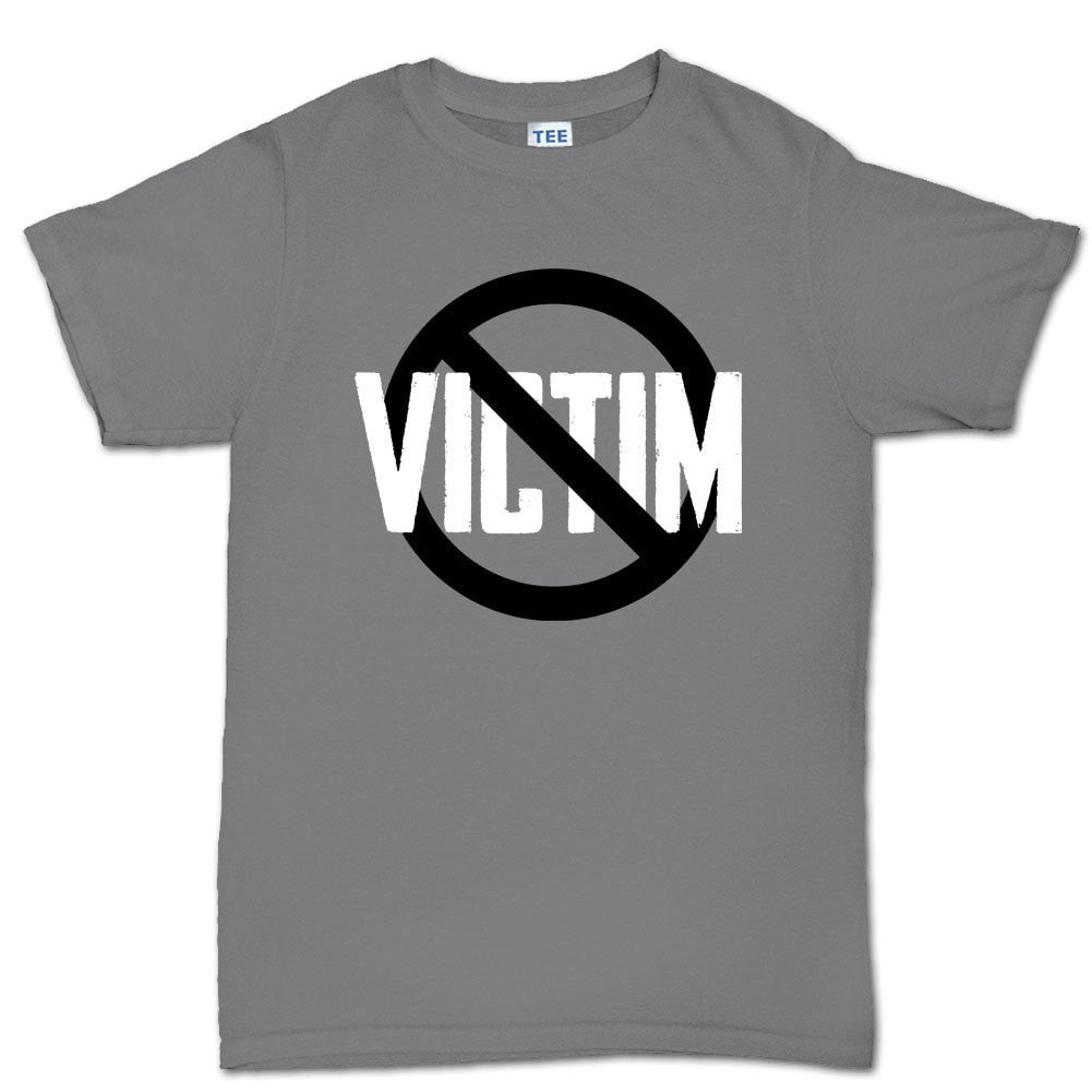 Not A Victim Men's T-shirt Style001