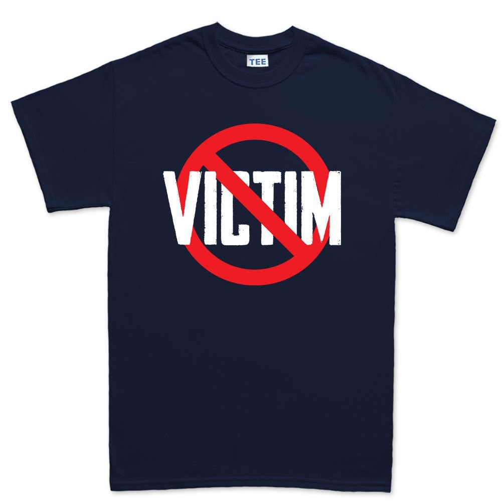 Not A Victim Men's T-shirt Style001