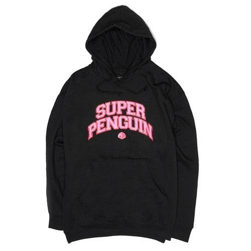 Antisocial Social Club Super Penguin Hoodie Black ASSW420 Men's Size XS-XL