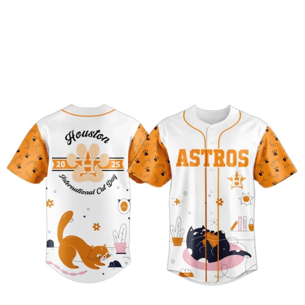 Astros 2025 International Cat Day Jersey - Grishko.com