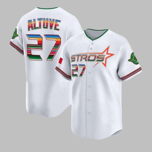 Astros Altuve Mexican Heritage 2025 Jersey - Grishko.com