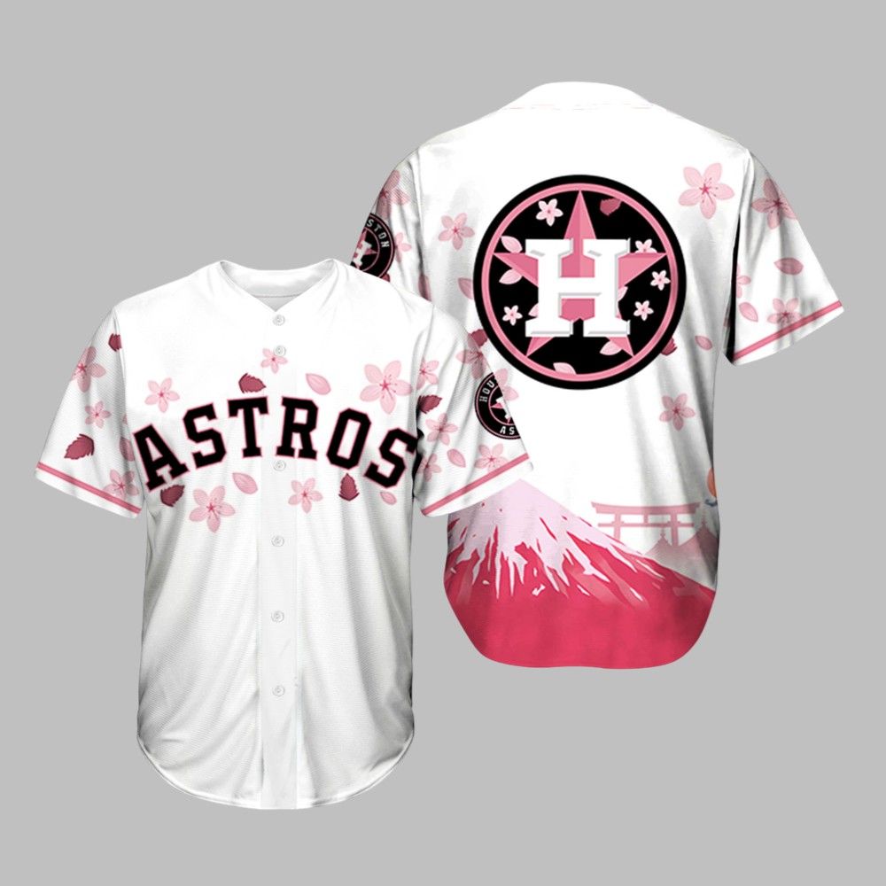 Astros Cherry Blossom Jersey 2025 - Grishko.com
