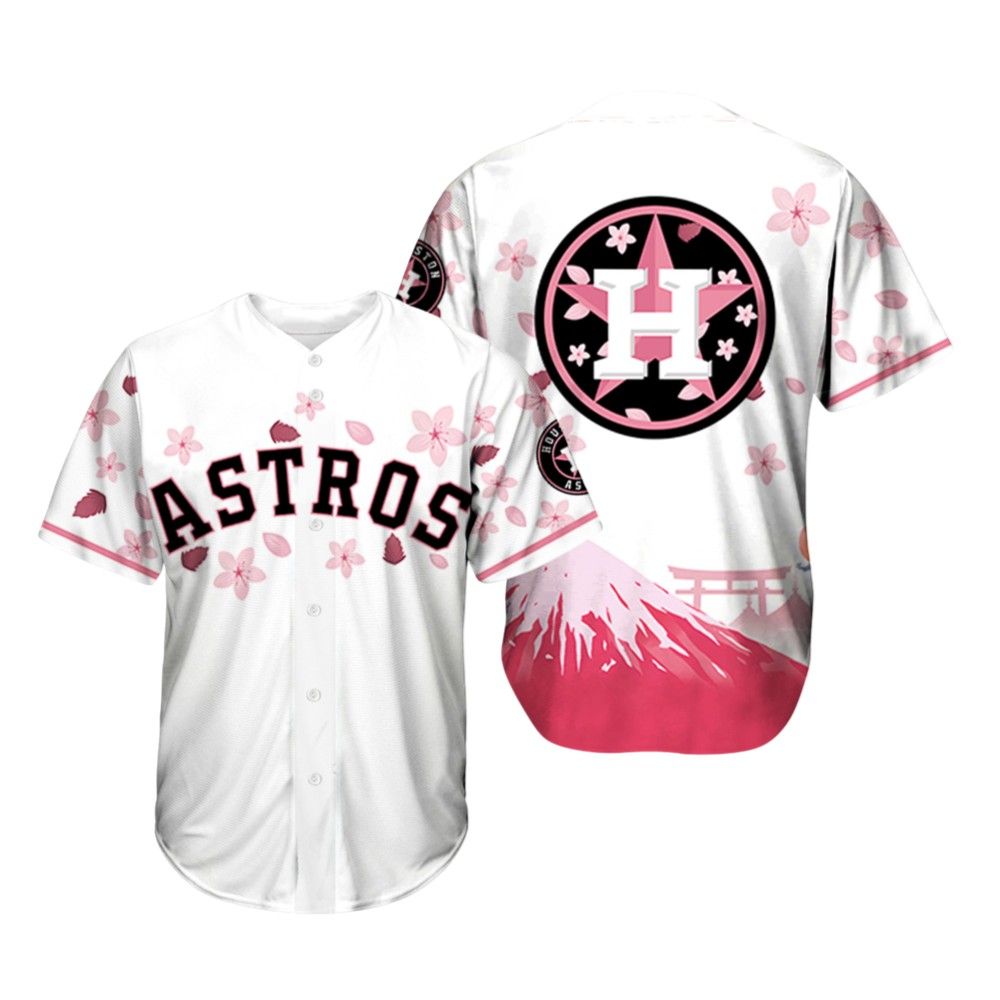 Astros Cherry Blossom Jersey 2025 - Grishko.com