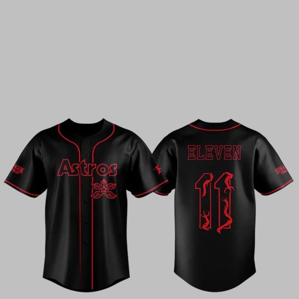 Astros Stranger Things Jersey 2025 - Grishko.com