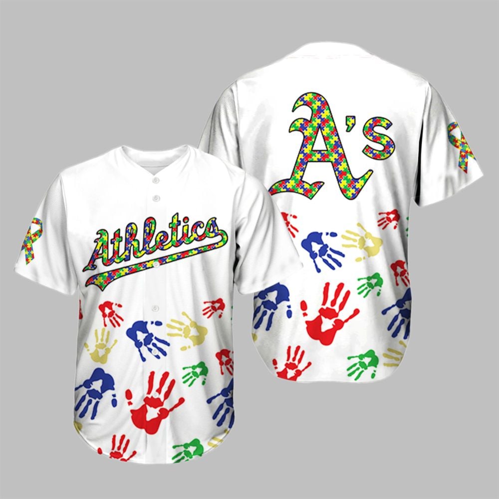 Athletics Autism Awareness 2025 Jersey - Grishko.com