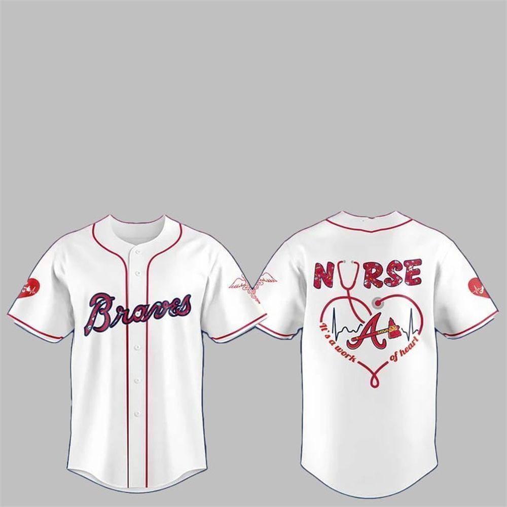 Atlanta Braves Nurses Appreciation Night Jersey 2025 - Grishko.com