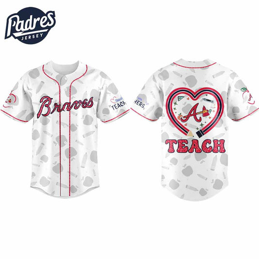 Atlanta Braves Teacher Night 2025 Baseball Jersey Outfit - Padres Jersey Oasis: Elevate Your Baseball Style Game