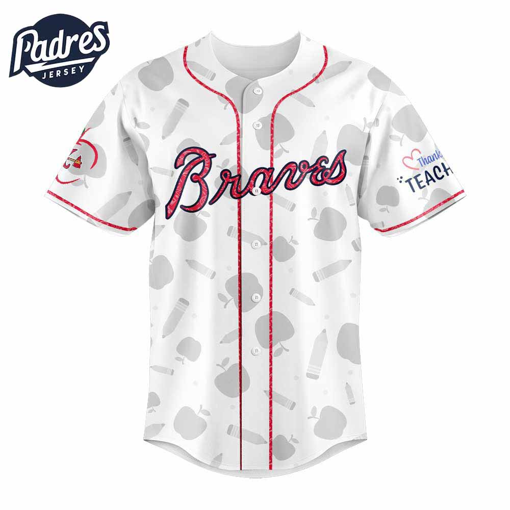 Atlanta Braves Teacher Night 2025 Baseball Jersey Outfit - Padres Jersey Oasis: Elevate Your Baseball Style Game