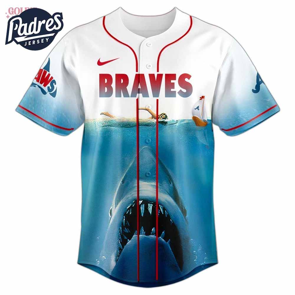 Atlanta Braves x Jaws 2025 Baseball Jersey - Padres Jersey Oasis: Elevate Your Baseball Style Game
