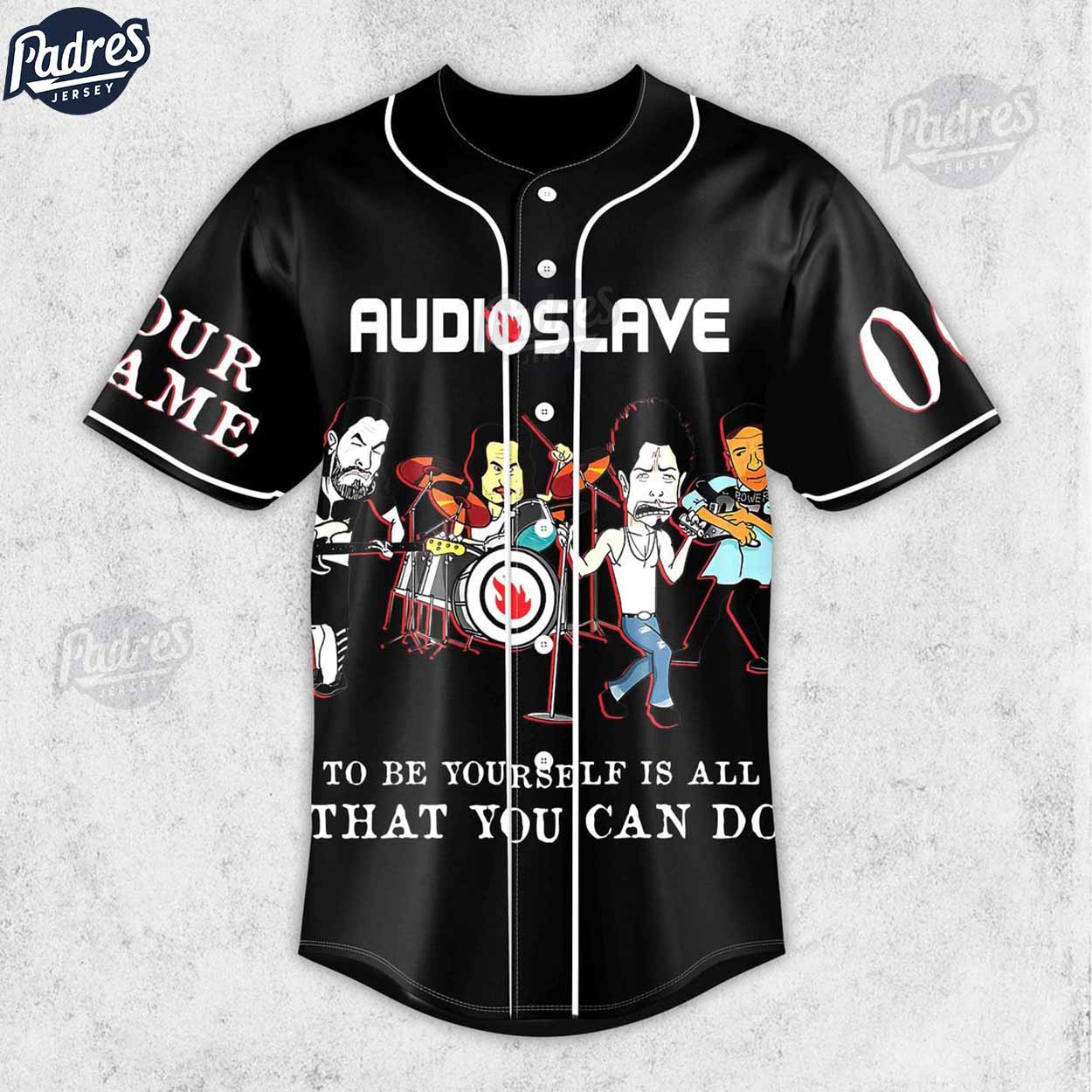 Audioslave Tour 2024 Custom Music Baseball Jersey Shirt - Padres Jersey Oasis: Elevate Your Baseball Style Game