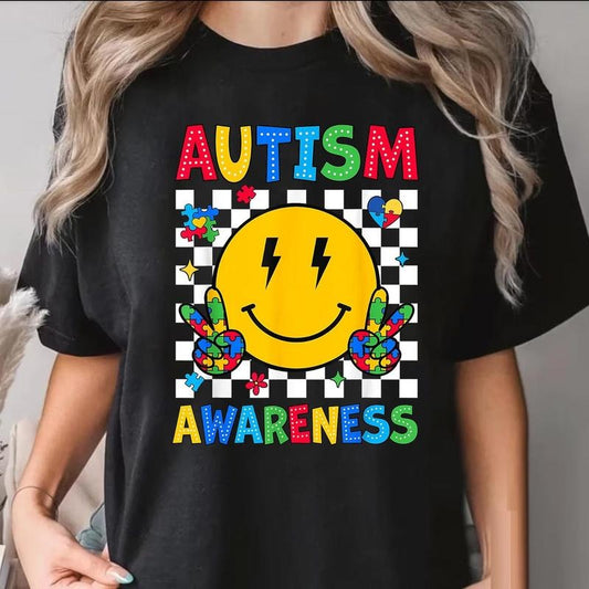 Autism Awareness Coquette T-Shirt, Autism Awareness Shirt, Puzzle Autism Ribbon Mama Unisex Cotton