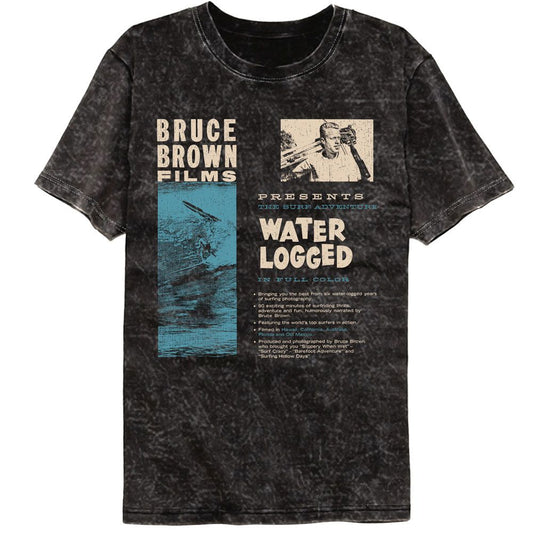 Bruce Brown Films Water Logged Mineral Wash T-Shirt
