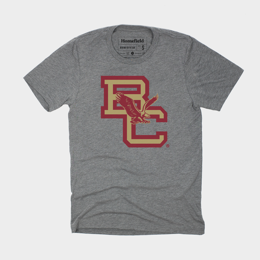 Vintage Boston College Eagles Logo Tee Style001