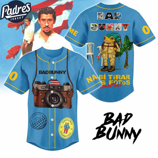 Bad Bunny Debi Tirar Mas Fotos World Tour Baseball Jersey - Padres Jersey Oasis: Elevate Your Baseball Style Game