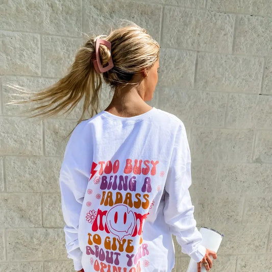 Badass Mom Graphic Sweatshirt