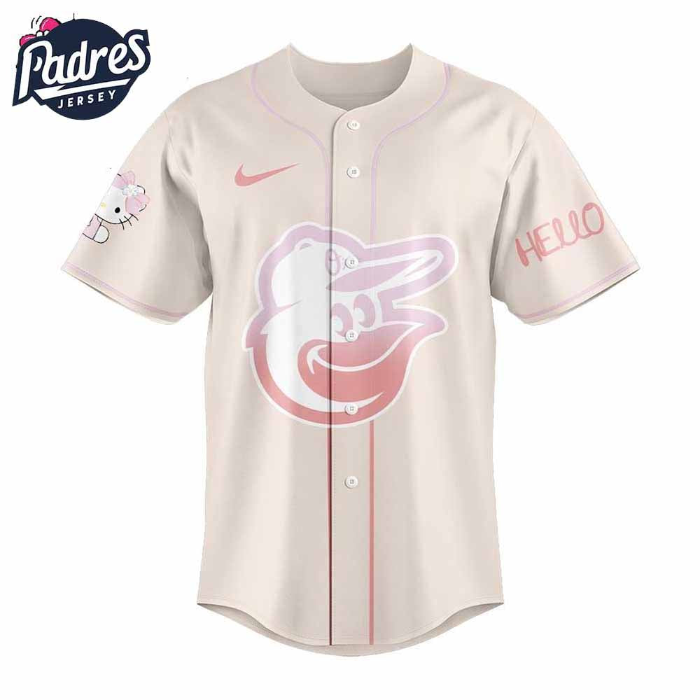 Baltimore Orioles Hello Kitty 2025 For Fans Baseball Jersey - Padres Jersey Oasis: Elevate Your Baseball Style Game