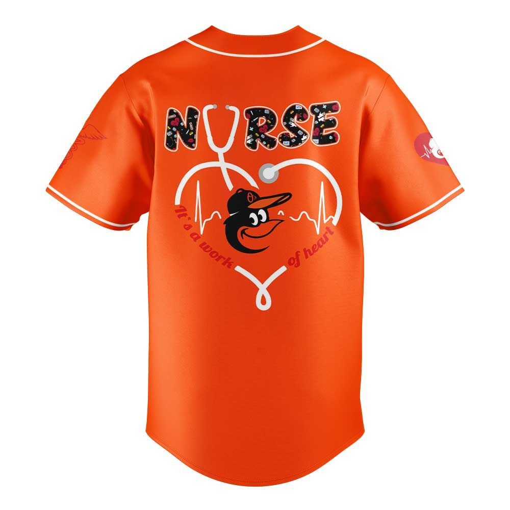 Baltimore Orioles Nurses Night Jersey 2025 - Grishko.com