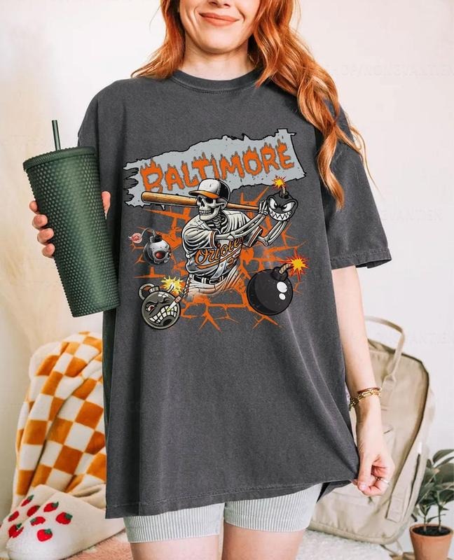 Baltimore Vintage T_Shirt, Retro Baseball Tee, Perfect Camden Yards Game Day