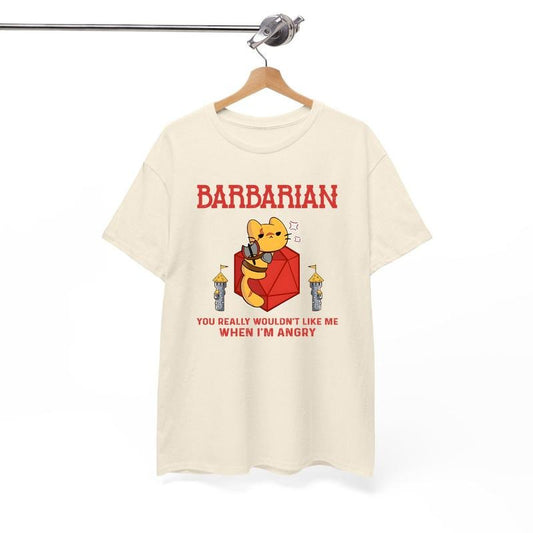 Barbarian Dnd Shirt, DND Shirt, Rogue Love Shirt, Cat DnD Shirt, Funny Unisex Tee, Mental Health DM Gift, Game Masters