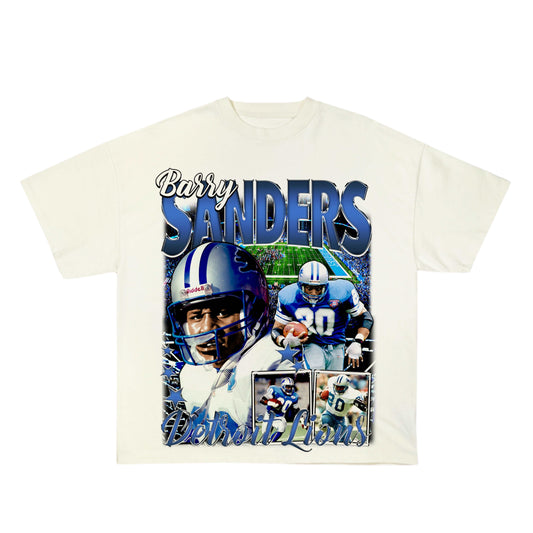 Barry Sanders Tee Style001