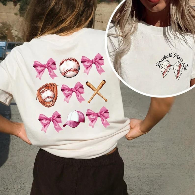 Baseball Mom Era Sweatshirt, Baseball Mom Shirt, Baseball Mom And Bow Sweatshirt, Mothers Day Gifts, Mothers Day Sweatshirt, Gifts For Mom