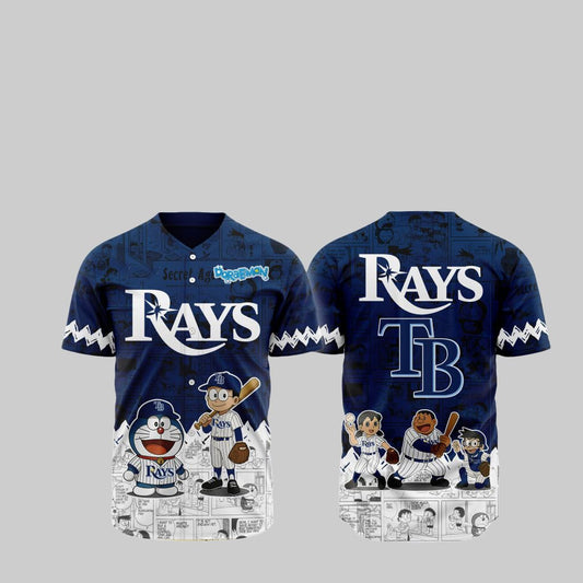 Bay Rays Doraemon Jersey 2025 - Grishko.com