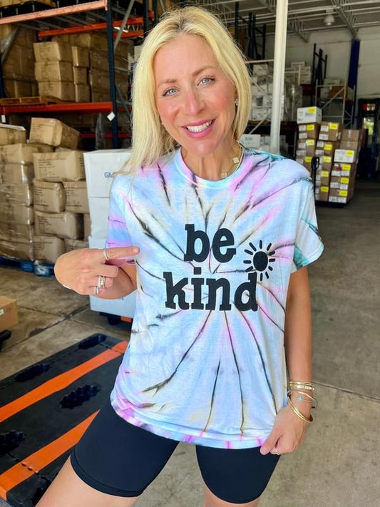 Be Kind Lollipop Swirl Tee